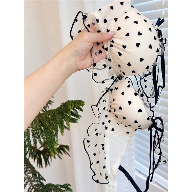 Sexy Lingerie Women's Polka-Dot Lace