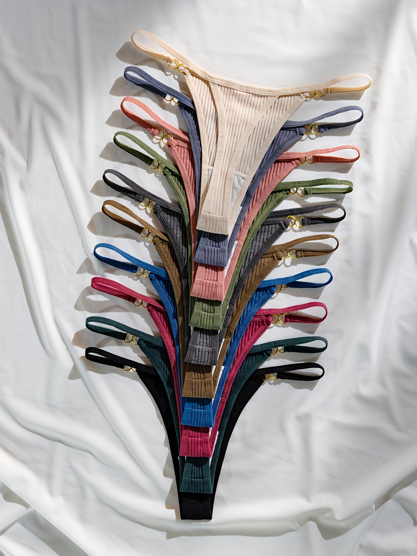10-Pack Thong Panties