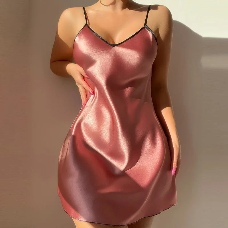 Sexy Female Lingerie Nightgown