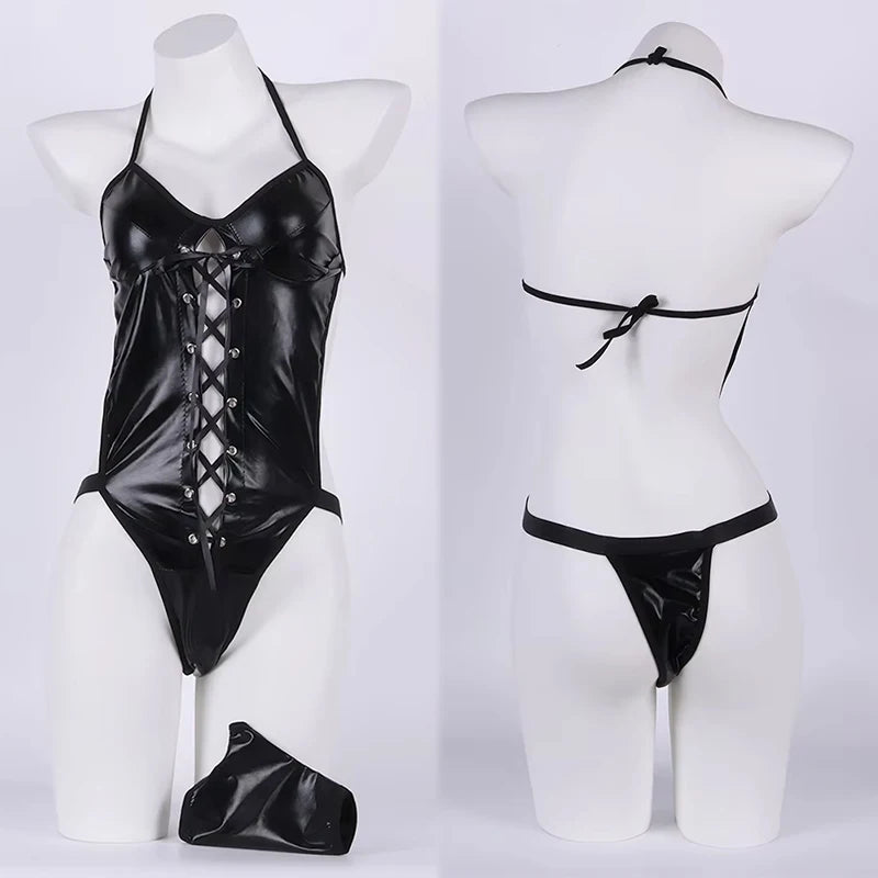 Plus Size Latex Outfit
