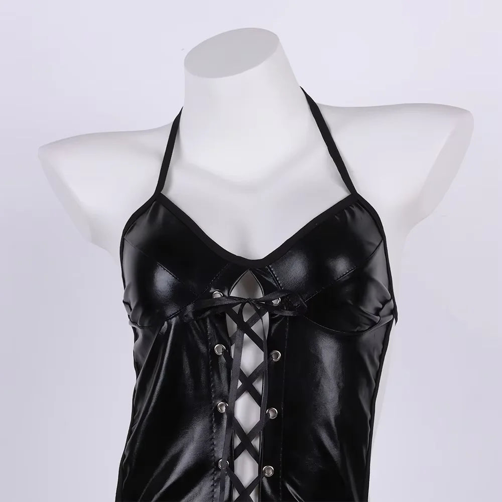 Plus Size Latex Outfit